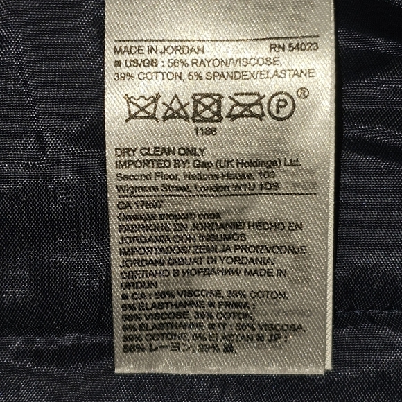 Banana Republic Sloan Slim Fit Polka Dot Ankle Cropped Pants in 4 - Picture 11 of 11